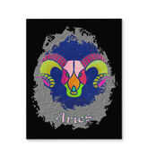 Aries Wrapped Canvas | Zodiac series 11 - Beyond T-shirts